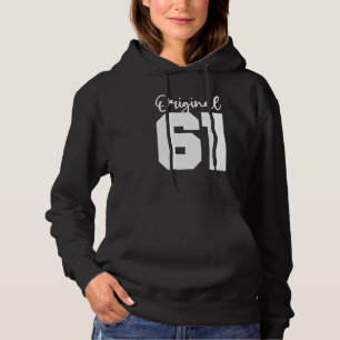 Sudadera 61.ª natalidad Hombres Vintage Original 1961