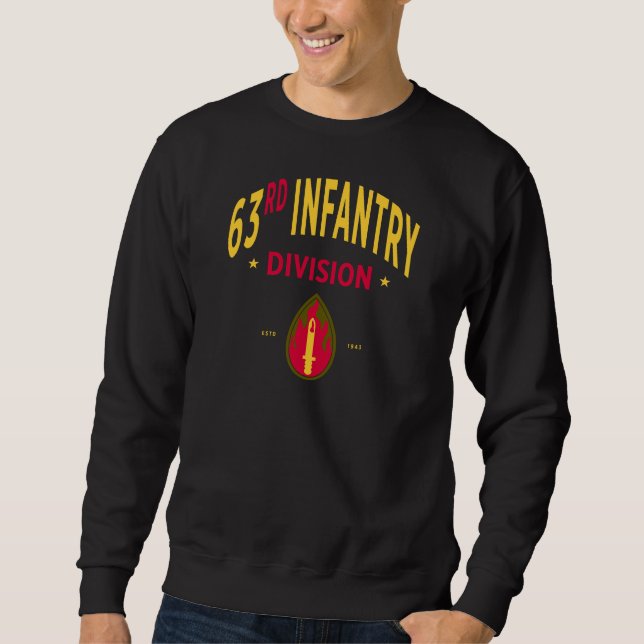 Sudadera 63.ª División de Infantería - Ejército de los Esta (Anverso)