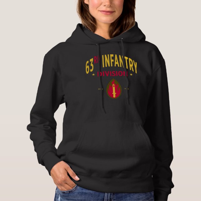 Sudadera 63.ª División de Infantería - Mujeres militares de (Anverso)