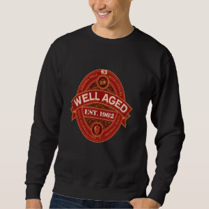 Sudadera 63 Años Cerveza Est 1962 63ª Abeja