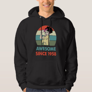 Sudadera 65.ª Decoración De Cumpleaños Increíble Desde 1958
