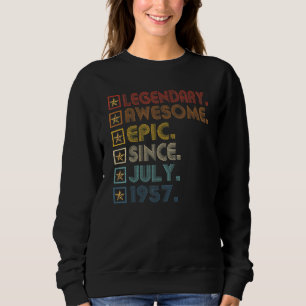 Sudadera 65.ª festividad legendaria desde el 19 de julio