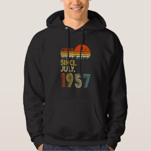 Sudadera 65 años increíble desde julio de 1957 cumpleaños 6