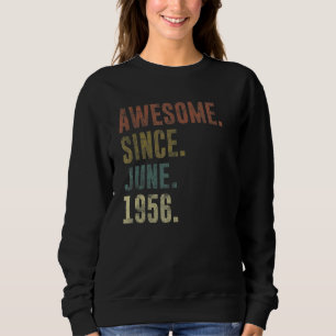 Sudadera 66.ª cosecha de cumpleaños desde junio de 1956