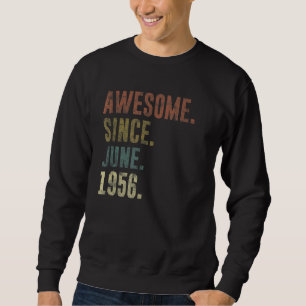 Sudadera 66.ª cosecha de cumpleaños desde junio de 1956