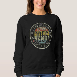 Sudadera 66 años Octubre 1956 66º cumpleaños