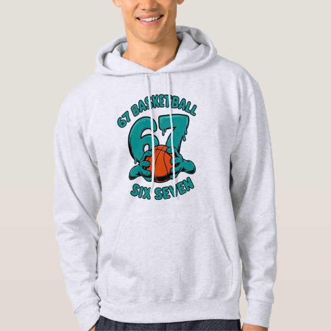 Sudadera 67 Basketball Six Seven Sports Meme (Anverso)