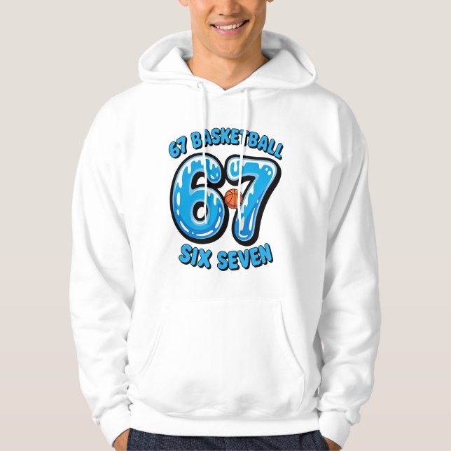 Sudadera 67 Basketball Six Seven Sports Meme Tee (Anverso)