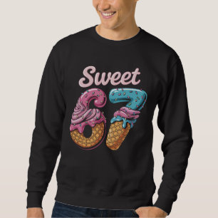 Sudadera 67 Helado Goteo Meme Divertido Seis Siete Gen Alfa