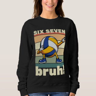 Sudadera 67 Meme Funny Six Seven Bruh Kids Boys Girls Dab V