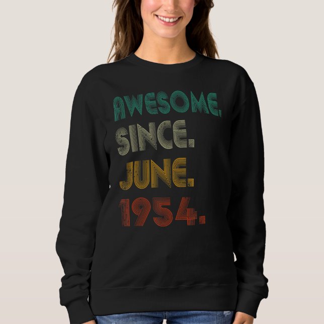 Sudadera 68 años de edad increíble desde junio de 1995 (Anverso)