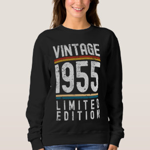 Sudadera 69 años de antigüedad 1955 69º cumpleaños Decoraci