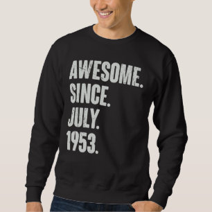 Sudadera 69 años de edad 69 años de fabuloso nacimiento des