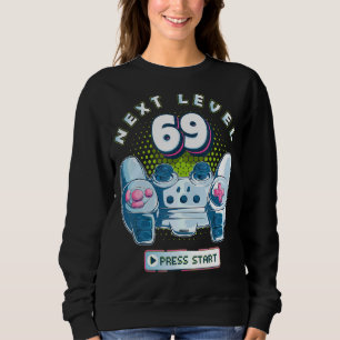 Sudadera 69 Birthday Gamer Next Level 69 Gaming Controller