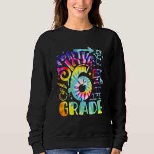 Sudadera 6.º Grado De Grafiti De Vuelta Al Colegio Bo