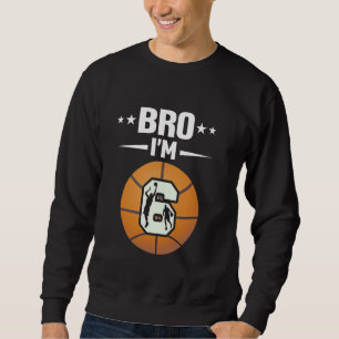 Sudadera 6.º Nacimiento Camisas Bro de Baloncesto de 6 años