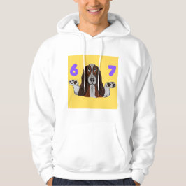 Sudadera 6 7 Funny Crazy Doggie