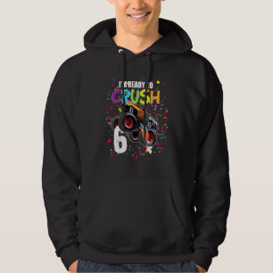 Sudadera 6 Años 6º Camión Monstruo De Cumpleaños Estoy List