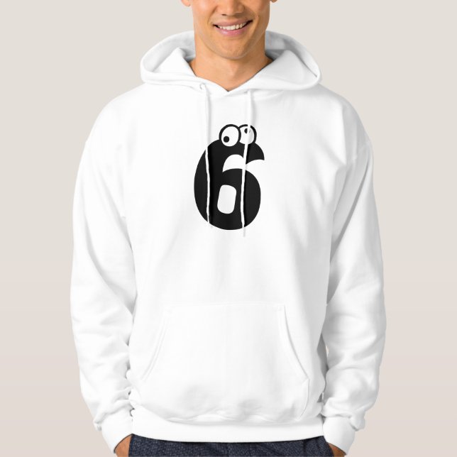 Sudadera 6, carta con ojos (Anverso)