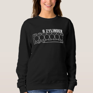 Sudadera 6 Cilindros, 6 Cilindros, 6 Cordones