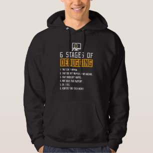 Sudadera 6 Fases De Depuración De Script De Software Html N