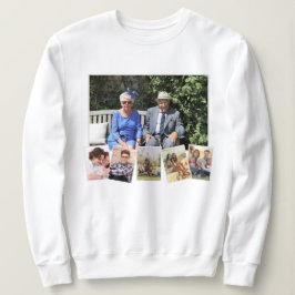 Sudadera 6 Personalizado de Collage de la familia fotográfi