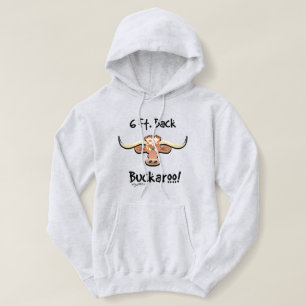 Sudadera 6 pies. ¡De vuelta Buckaroo! Longhorn Steer