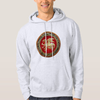 Sudadera [700] Dragón islandés, Landvættir [oro]
