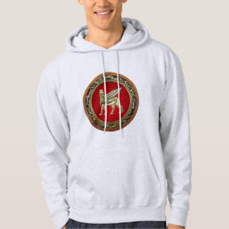 Sudadera [700] Lamassu de toro alado babilónico [3D]