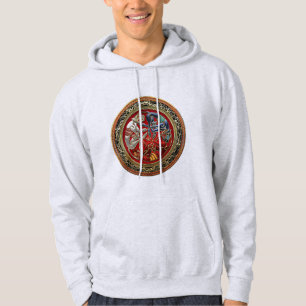 Sudadera [700] Tesoros celtas - Tres perros con oro