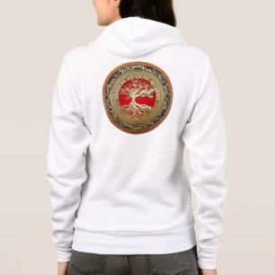 Sudadera [700] Trole del tesoro: Árbol celta de la vida [Or