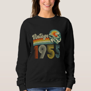 Sudadera 70.º Regalo De Cumpleaños Vintage Nacido En 1955 7