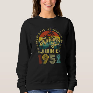 Sudadera 70 años de edad increíble desde junio de 1952