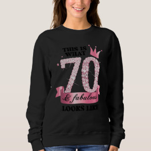 Sudadera 70 y Fabuloso Grupo Fiesta Blanco Rosa Candid Phot
