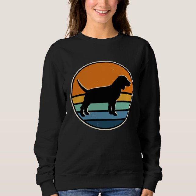 Sudadera 70s Retro Vintage Beagle (Anverso)