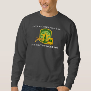 Sudadera 716TH CAMISETA del BATALLÓN de la POLICÍA MILITA