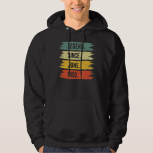 Sudadera 72.ª Leyendas Retro Vintage Nacidas En J