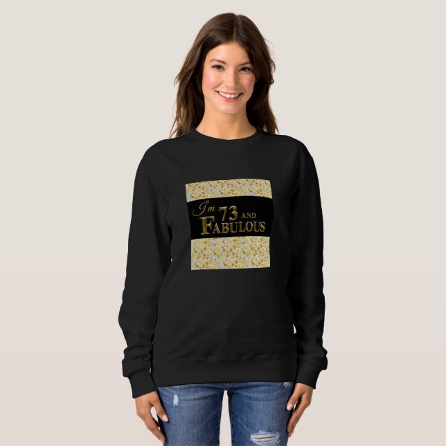Sudadera 73 cumpleaños (Anverso completo)