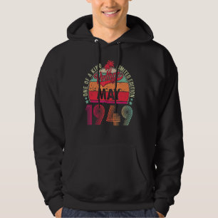 Sudadera 73° cumpleaños maravilloso desde mayo de 1949 1