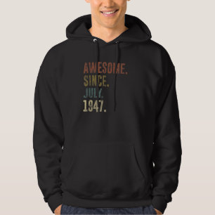 Sudadera 75.ª cosecha desde julio de 1947