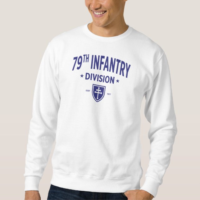 Sudadera 79.ª División de Infantería - Ejército de los Esta (Anverso)