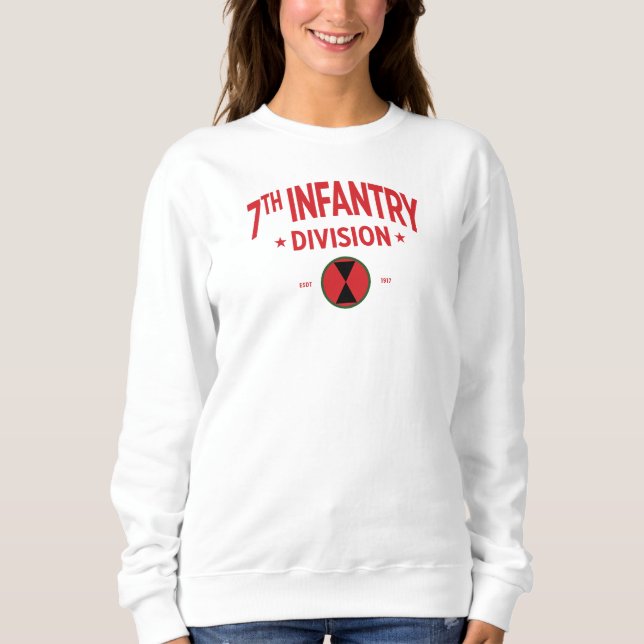 Sudadera 7.ª División de Infantería "Hourglass Division" Mu (Anverso)