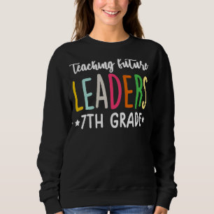 Sudadera 7.ª Maestra Enseñando Futuros Líderes