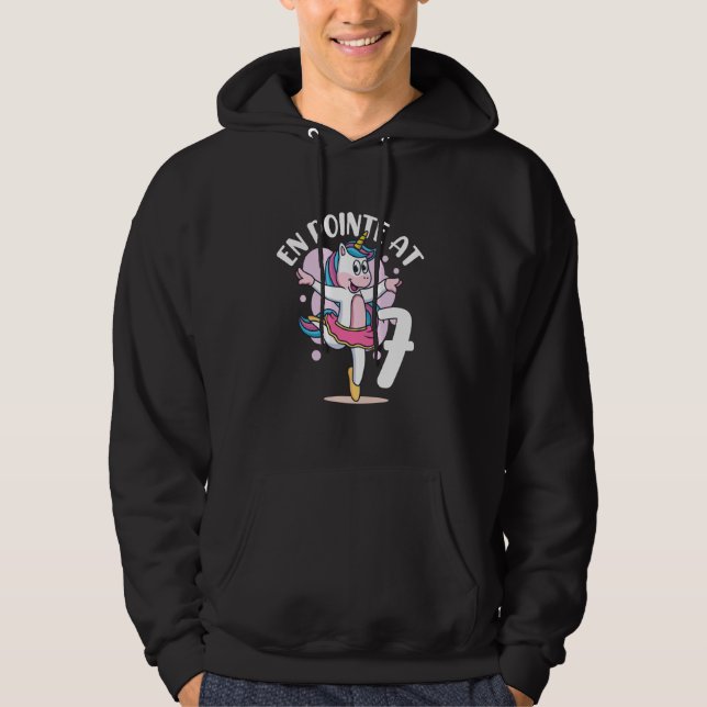 Sudadera 7 Ballet de Cumpleaños Ballerina Fiesta de Cumplea (Anverso)