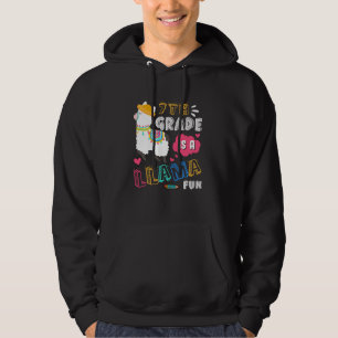 Sudadera 7° Grado Es Una Diversión Llama De Vuelta A La Esc
