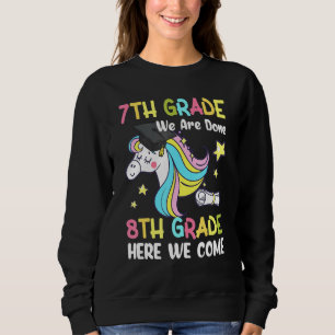Sudadera 7° Grado Se Realiza 8º Grado Aquí Venimos Unico
