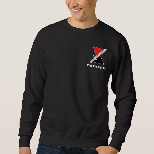 Sudadera 7mo Camiseta de la división de infantería (Anverso)