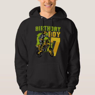 Sudadera 7th Birthday Gift Party Motocross Dirt Bike Racer 