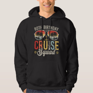 Sudadera 80.º Nacimiento Cruise Squad Familiares Hombres