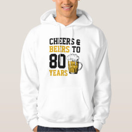 Sudadera 80 años de júbilo y cerveza a 80 años